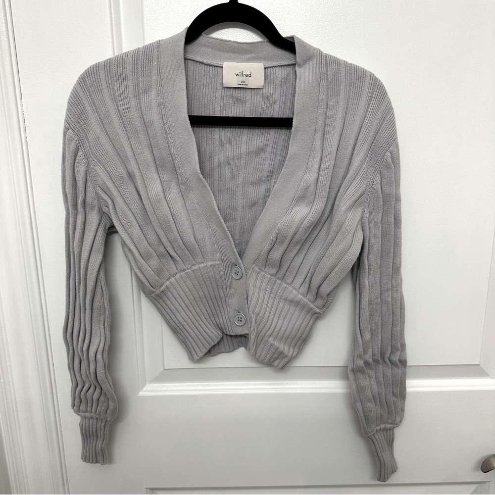 ARITZIA Wilfred
Plunge Front Cardigan